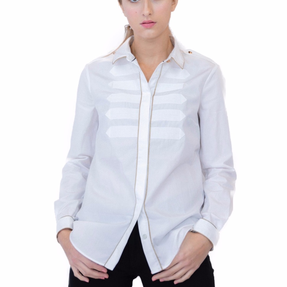 Burberry Slim Fit Long Sleeves Shirt Size S